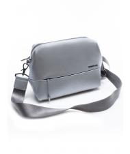 MANDARINA DUCK ATHENA Bolso MINI de piel con bandolera SILVER - Bolsos Mujer - 2