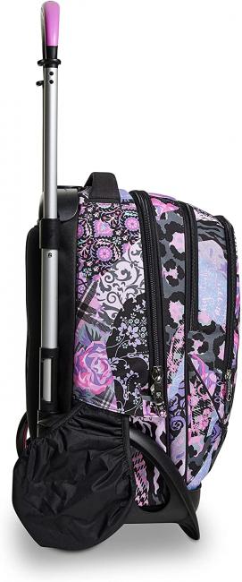 TYRE ROSEGROWE GIRL Mochila Trolley Desmontable negro - Mochilas con ruedas