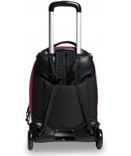 INVICTA NEW WAY NEW PLUG Plain Mochila trolley, desmontable fiesta fucsia - Mochilas con ruedas - 4