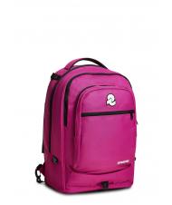 INVICTA NEW WAY NEW PLUG Plain Mochila trolley, desmontable fiesta fucsia - Mochilas con ruedas - 5