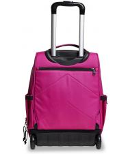INVICTA NEW WAY NEW BUMP Plain Mochila con ruedas 2 en 1 fiesta fucsia - Mochilas con ruedas - 4