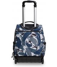 INVICTA NEW WAY NEW BUMP Fantasy Mochila con ruedas 2 en 1 camuflaje militar azul - Mochilas con ruedas - 4