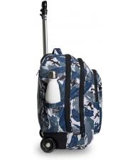 INVICTA NEW WAY NEW BUMP Fantasy Mochila con ruedas 2 en 1 camuflaje militar azul - Mochilas con ruedas - 5
