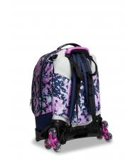 SEVEN DRAWINGPIN GIRL JACK Mochila con trolley desmontable, ruedas triples Bluedeep - Mochilas con ruedas - 2