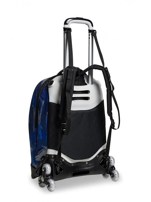 7.1 JACK Crafter Boy Mochila trolley con triple rueda, desmontable Bluedeep - Mochilas con ruedas