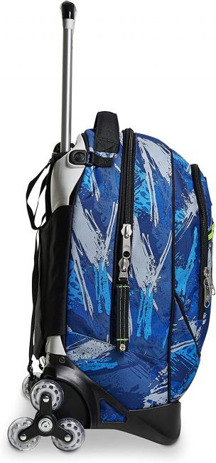 7.1 JACK Crafter Boy Mochila trolley con triple rueda, desmontable Bluedeep - Mochilas con ruedas
