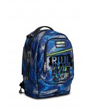 SEVEN 7.1 JACK Crafter Boy Mochila trolley con triple rueda, desmontable Bluedeep - Mochilas con ruedas - 6