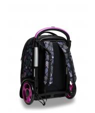 SEVEN 7.1 TYRE Patchyheart Girl Mochila Trolley Desmontable negro - Mochilas con ruedas - 2