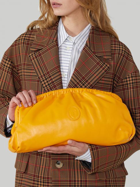CAMPIONARIO - NUWEV Bolso de mano, en piel amarillo - Bolsos Mujer