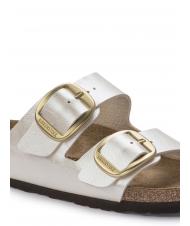 BIRKENSTOCK ARIZONA BIG BUCKLE Sandalia zapatilla elegante blanco perla - Zapatos Mujer - 5