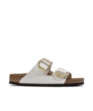 BIRKENSTOCK ARIZONA BIG BUCKLE Sandalia zapatilla elegante blanco perla - Zapatos Mujer - 3