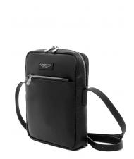 SPALDING TOURIST Bolso de cuero negro - Bandoleras Hombre - 2