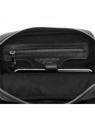SPALDING TOURIST Bolso de cuero negro - Bandoleras Hombre - 5
