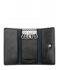 SPALDING WASHINGTON Estuche de cuero para llaves negro - Llaveros - 2