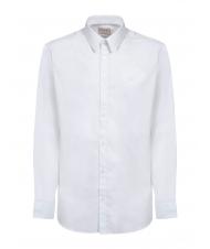 GUESS CORE  Camisa de algodón elástico purwhite - Camisas de hombre - 3