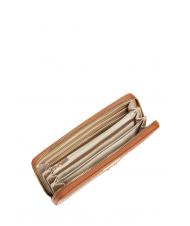 GUESS LAUREL Cartera con cremallera alrededor co&ntilde;ac ligero - Carteras Mujer - 2