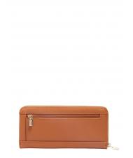 GUESS LAUREL Cartera con cremallera alrededor co&ntilde;ac ligero - Carteras Mujer - 3