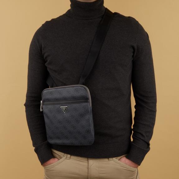 VEZZOLA Smart Bolsa plana NEGRO - Bandoleras Hombre