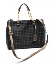 POLLINI HERITAGE  Bolso con bandolera bronce negro - Bolsos Mujer - 2