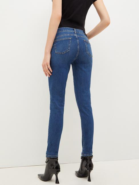 B.UP DIVINE H.W. Vaqueros pitillo de mujer den.blue dk.adorab.w - Jeans