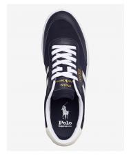 RALPH LAUREN CORT VLC zapatilla de deporte blanco / azul marino / crema - Zapatos Hombre - 4