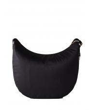 BORBONESE BORBONESO Bolso LUNA Hobo, mediano negro oscuro - Bolsos Mujer - 4