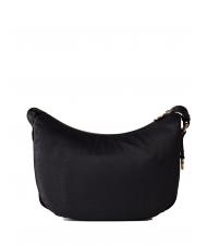 BORBONESE BORBONESO Bolso LUNA Hobo, Pequeño negro oscuro - Bolsos Mujer - 4