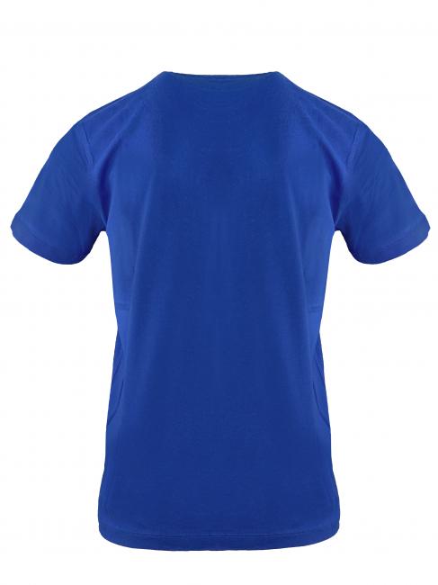 LOGO Camiseta de algod&oacute;n azul - camiseta