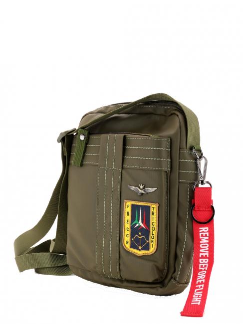 FRECCE Bolsa de hombro verde - Bandoleras Hombre