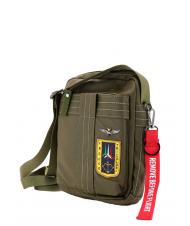 AERONAUTICA MILITARE FRECCE Bolsa de hombro verde - Bandoleras Hombre - 3