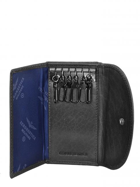 TARGET Estuche de cuero para llaves negro - Llaveros