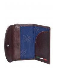 AERONAUTICA MILITARE TARGET Estuche de cuero para llaves MORO - Llaveros - 4
