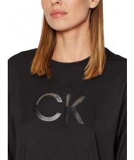 CALVIN KLEIN MESH LOGO Camiseta de corte holgado Ck negro - camiseta - 3