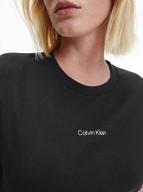 MICRO LOGO Camiseta de algod&oacute;n, regular fit Ck negro - camiseta