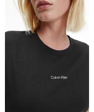 CALVIN KLEIN MICRO LOGO Camiseta de algod&oacute;n, regular fit Ck negro - camiseta - 3