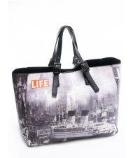 L'ATELIER DU SAC LIFE PETITE NICOLE Bolsa de la compra con bolso de mano usar - Bolsos Mujer - 3