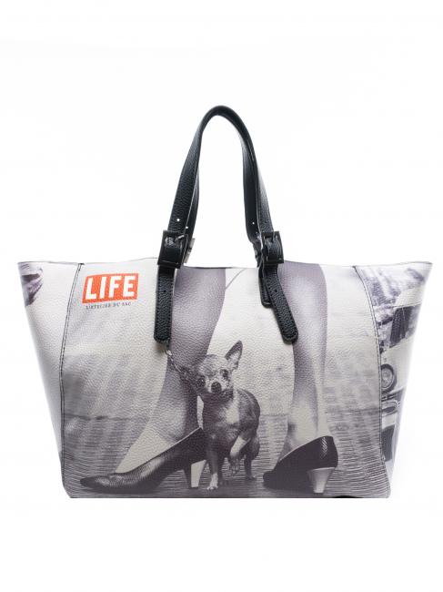 LIFE PETITE NICOLE Bolsa de la compra con bolso de mano perros - Bolsos Mujer