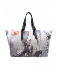 L'ATELIER DU SAC LIFE PETITE NICOLE Bolsa de la compra con bolso de mano perros - Bolsos Mujer - 4