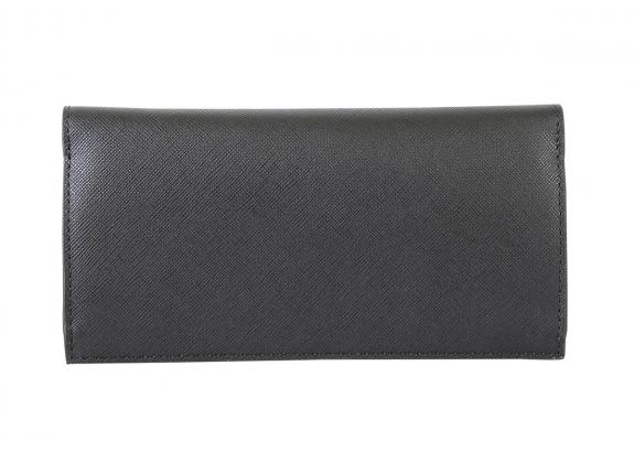 DURINI Cartera grande de 12 cc y monedero negro - Carteras Mujer
