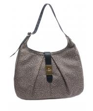 BORBONESE HOBO CORTINA MEDIUM Bolso bandolera mediano - Bolsos Mujer
