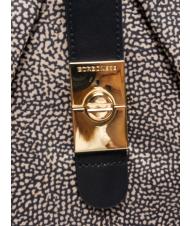 BORBONESE HOBO CORTINA MEDIUM Bolso bandolera mediano OP / NATURAL / NEGRO - Bolsos Mujer - 4