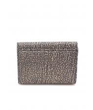 BORBONESE CLASSICA  Cartera mediana con solapa OP / NATURAL / NEGRO - Carteras Mujer - 3
