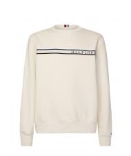 TOMMY HILFIGER TAPED HILFIGER Sudadera de hombre pluma blanca - Sudaderas - 2
