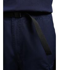 NAPAPIJRI N-DRU Bermuda cargo de algodón con cinturón azul medieval - Pantalones - 4