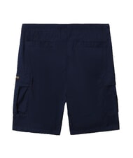 NAPAPIJRI N-DRU Bermuda cargo de algod&oacute;n con cintur&oacute;n azul medieval - Pantalones - 6