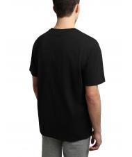NAPAPIJRI S-BOX SS Camiseta de algod&oacute;n con cuadro de logo negro 041 - camiseta - 2
