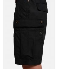 NAPAPIJRI NOTO 5 Bermudas cargo de algod&oacute;n negro 041 - Pantalones - 5