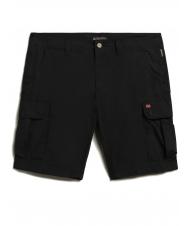 NAPAPIJRI NOTO 5 Bermudas cargo de algod&oacute;n negro 041 - Pantalones - 7