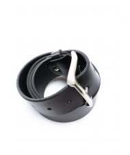 AERONAUTICA MILITARE CINTURA UOMO Hecho en Italia cuero negro - Cinturones - 3
