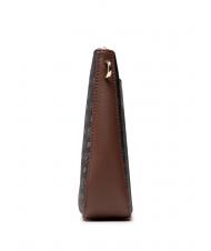 POLLINI HERITAGE  Bolso de hombro con cadena negro marr&oacute;n - Bolsos Mujer - 3